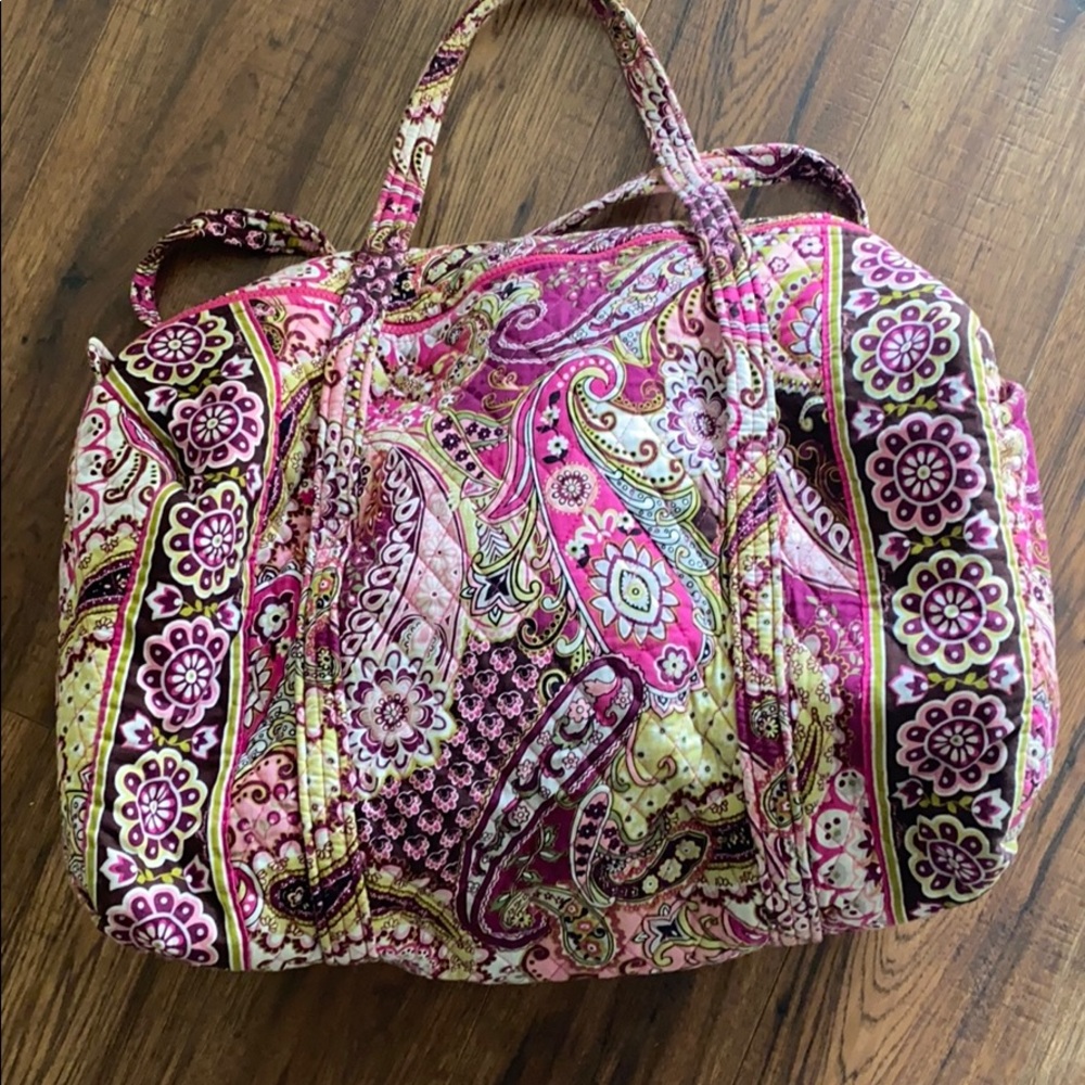 Large Vera Bradley duffle bag